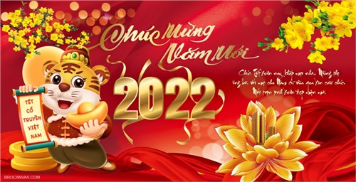 Chúc mừng năm mới - Năm Nhâm Dần 2022